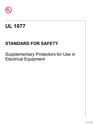 UL 1077 PDF UL 1077 PDF